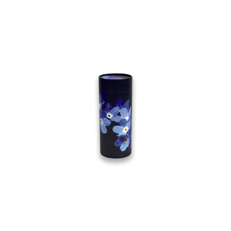 Scattering Urn Purple Flowers
