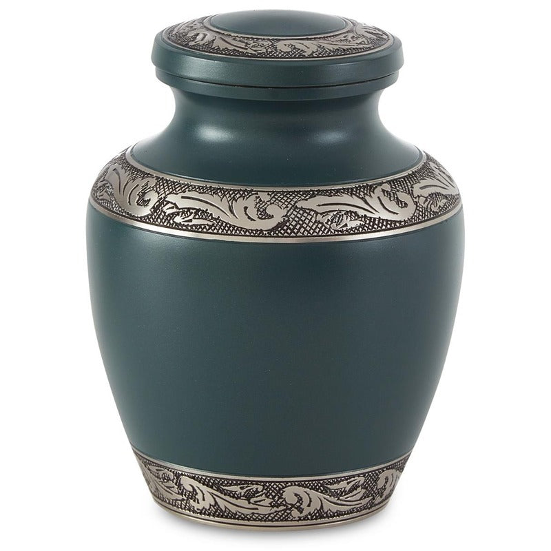 Blue Delphia Urn