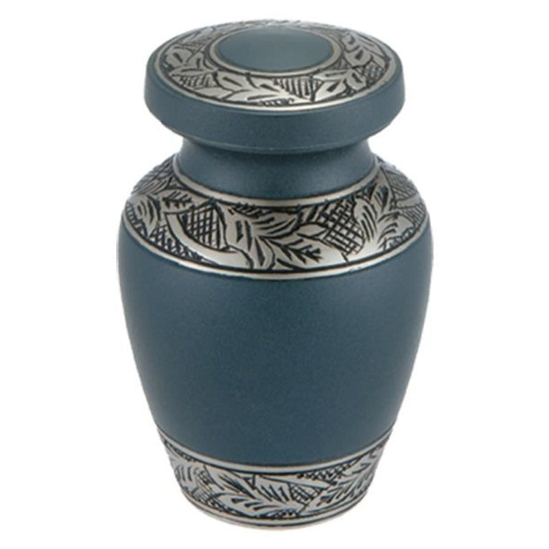 Blue Delphia Urn