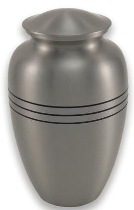 Classic Pewter Brass Memorial Urn