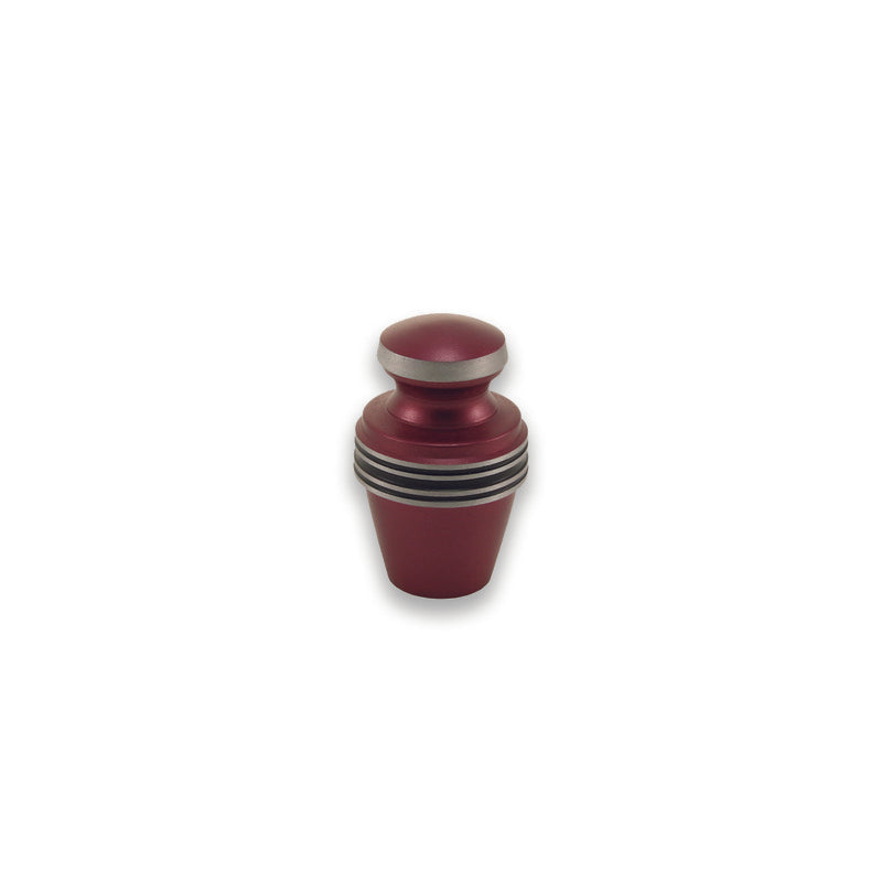 Magenta Aluminum Grecian Urn