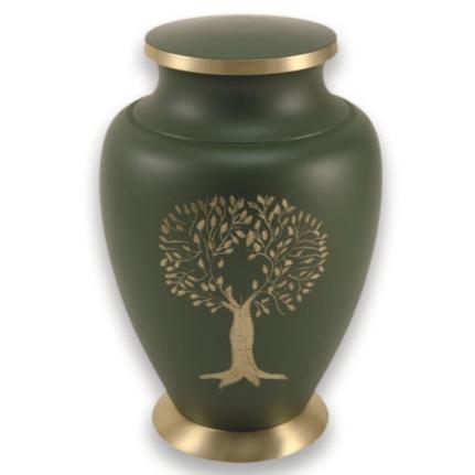 Metal Aria Tree of Life Urn