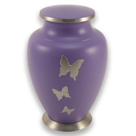 Metal Aria Butterfly Urn