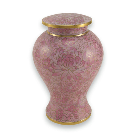 Cloisonné Etienne Rose Urn