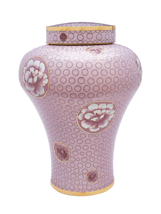 Cloisonné Melrose Pink Urn