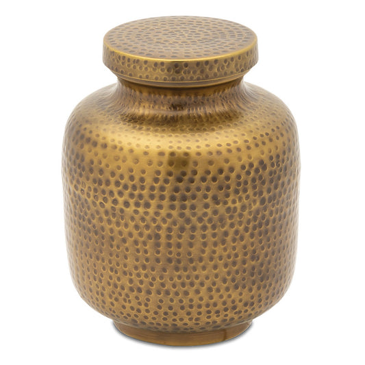 Cooper Burnished Gold Urn