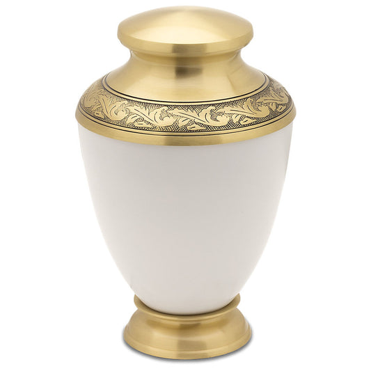 Atlas Ivory Urn