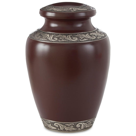 Crimson Delphia Urn