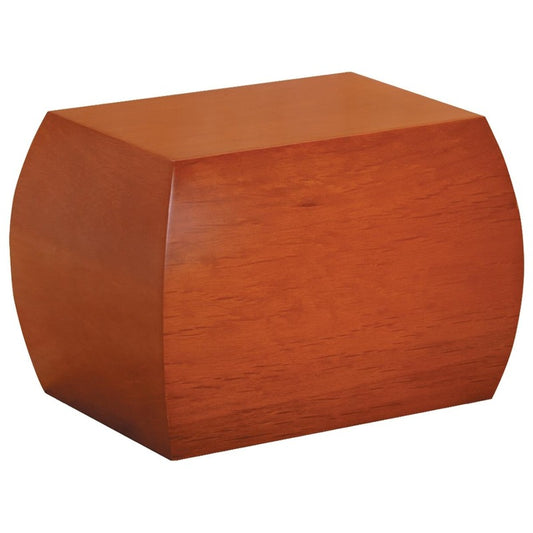 Satin Stained Maple Urn