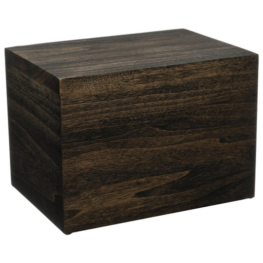 Mocha Hardwood Urn